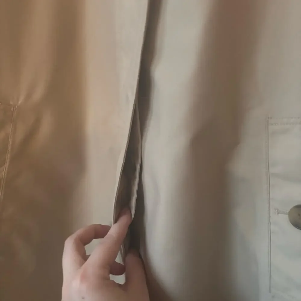 NWT Lands End Women’s Removable Hooded Trench Coat Sz M Petite  - Picture 7 of 7